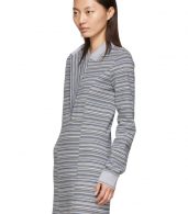 photo Grey Stripe Polo Dress by Y/Project - Image 4