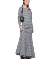 photo Grey Stripe Polo Dress by Y/Project - Image 5